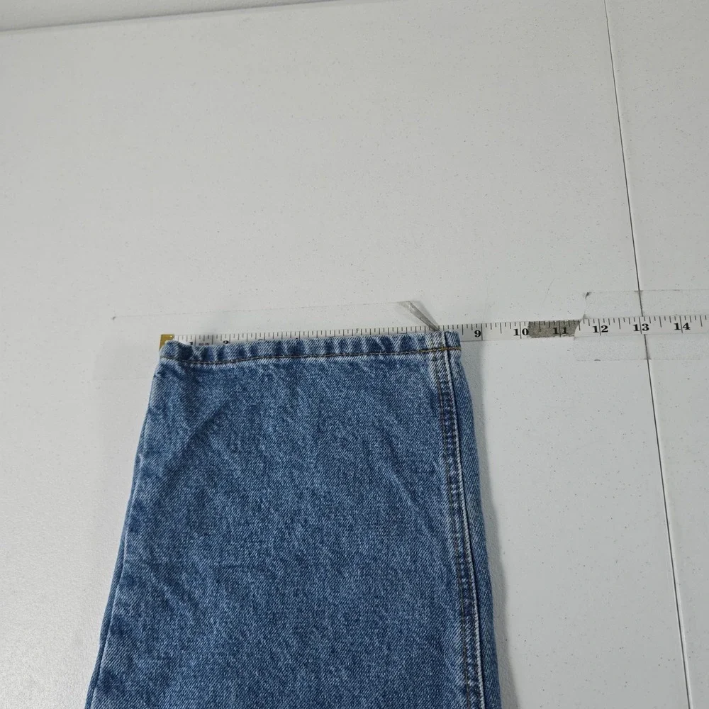 Carhartt B18 STW Traditional Fit Jeans Mens 46x30 Blue Stonewash Denim Workwear
